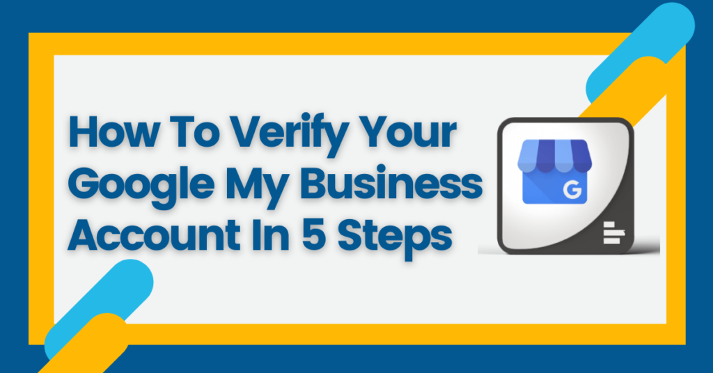how to verify a business on google
