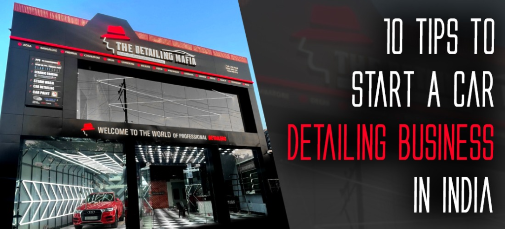 what equipment do i need to start a car detailing business